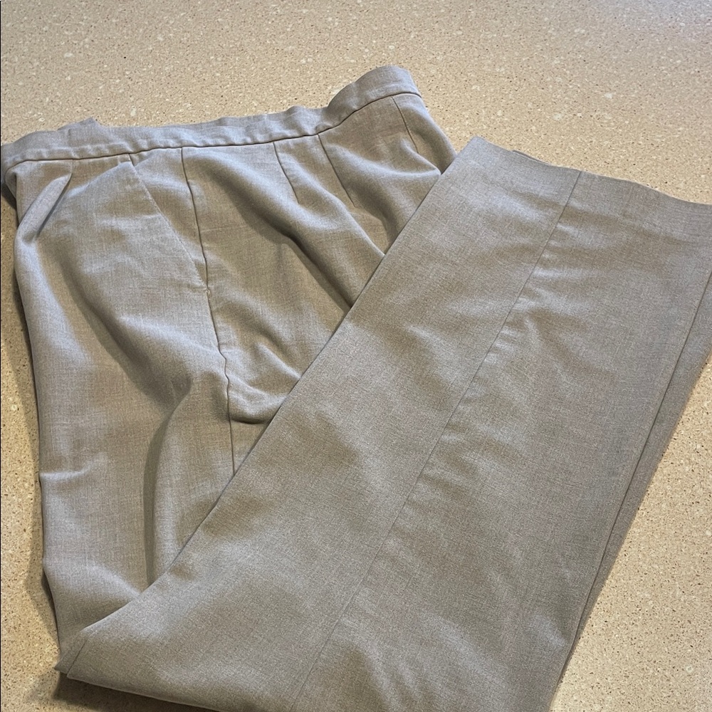 Liz Claiborne Straight Leg Dress Pants in Light Tan